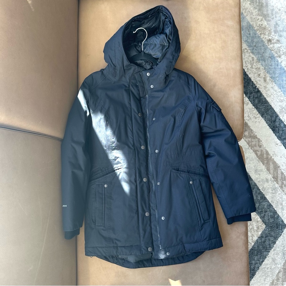 Eddie Bauer Black Petite Puffer Jacket